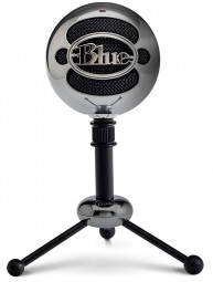 Blue Snowball Microphone Brushed Aluminum