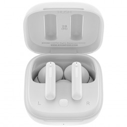 Boompods Bassline Hush Bluetooth Headset White