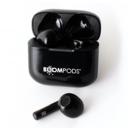 Boompods Compact Buds Bluetooth Headset Black