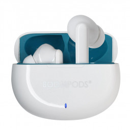 Boompods Skim Ocean Bluetooth Headset White