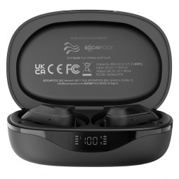 Boompods Sportpods Ocean Bluetooth Headset Black