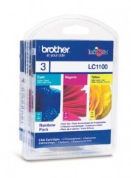 Brother LC1100 Multipack (Cyan, Magenta, Yellow)