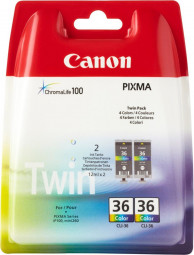 Canon CLI-36 Twin-Pack Color tintapatron