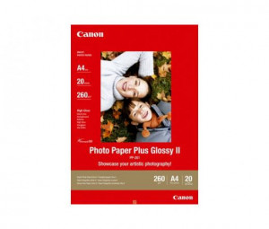 Canon Fotópapír PP-201A A4 GLOSSY II, 260g / 20db