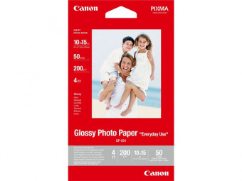 Canon GP-501 200g A6 50db Fényes Fehér Fotópapír