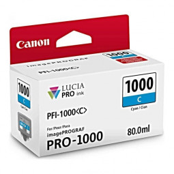 Canon PFI-1000 Cyan tintapatron