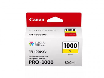 Canon PFI-1000 Yellow tintapatron