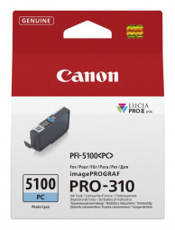Canon PFI-5100 Photo Cyan tintapatron