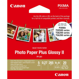 Canon PP-201 Photo Paper Plus Glossy II 265g 9x9cm 20db Fényes Fotópapír