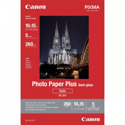 Canon SG-201 260g 10x15 5db Félfényes Fotópapír