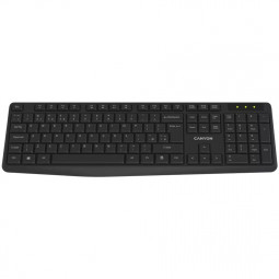 Canyon CNE-CKEYW01-HU Wireless Keyboard Black HU
