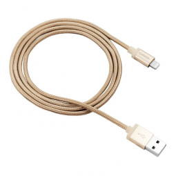 Canyon CNS-MFIC3GO USB2.0 Lightning kábel 1m Gold