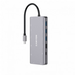 Canyon CNS-TDS12 13-in-1 USB Type-C Multiport Hub Dark Gray