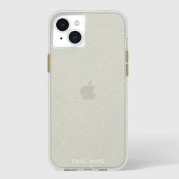 Case-Mate iPhone 15 Plus case Sheer Crystal Gold