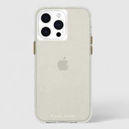 Case-Mate iPhone 15 Pro Max case Sheer Crystal Gold