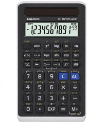 Casio FX 82 SOLAR II Tudományos számológép Black