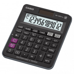 Casio MJ-120D plus Asztali számológép Black