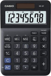 Casio MS-8F Asztali számológép Black