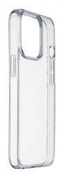 Cellularline Clear Duo back clear cover with protective frame for Apple iPhone 15