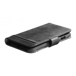 Cellularline Supreme book-type premium leather case for Apple iPhone 14 unboxed Black