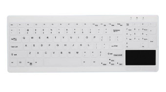Cherry AK-C7412F Active Key Keyboard White UK