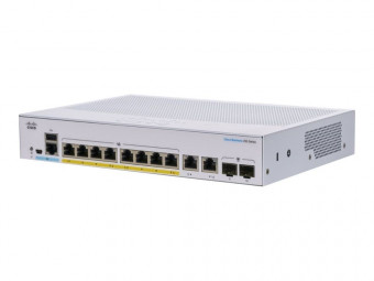 Cisco CBS250-8P-E-2G 8x GbE PoE+ LAN 2x combo GbE RJ45/SFP port L3 Mmanaged PoE+ Switch