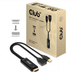 Club3D HDMI to DisplayPort 4K60Hz M/F Active Adapter
