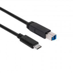 Club3D USB 3.1 Type-C to Type-B cable 1m Black