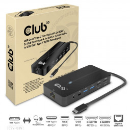 Club3D USB Gen1 Type-C 7-in-1 hub