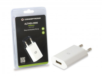 Conceptronic  ALTHEA05W 1-Port 5W USB Charger Adapter White