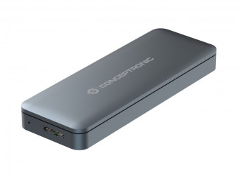 Conceptronic  M.2 USB 3.0 SATA SSD Enclosure Grey