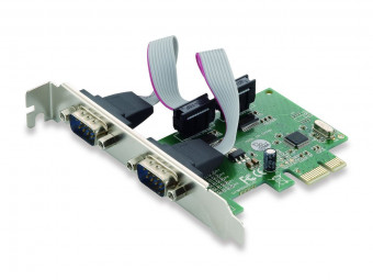 Conceptronic  SRC01G 2-Port Serial PCIe Card