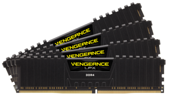 Corsair 32GB DDR4 2666MHz Kit(4x8GB) Vengeance LPX Black