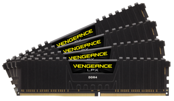 Corsair 32GB DDR4 3200MHz Kit(4x8GB) Vengeance LPX Black