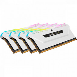 Corsair 32GB DDR4 3200MHz Kit(4x8GB) Vengeance RGB Pro SL White