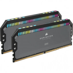 Corsair 32GB DDR5 6000MHz Kit(2x16GB) Dominator Platinum RGB Cool Grey