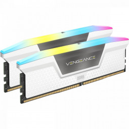 Corsair 32GB DDR5 6000MHz Kit(2x16GB) Vengeance RGB White