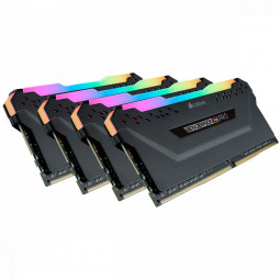 Corsair 64GB DDR4 3200MHz Kit(4x16GB) Vengeance RGB Pro Black