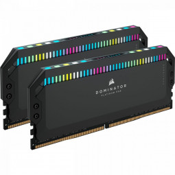 Corsair 64GB DDR5 6000MHz Kit(2x32GB) Dominator Platinum RGB Black