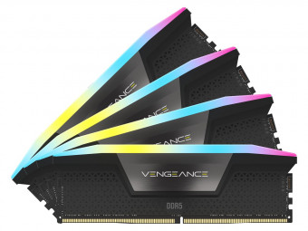 Corsair 64GB DDR5 6000MHz Kit(4x16GB) Vengeance RGB Black