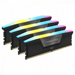 Corsair 64GB DDR5 6400MHz Kit(4x16GB) Vengeance RGB Black Bulk