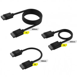Corsair iCUE LINK Cable Kit with Straight connectors Black