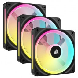 Corsair iCUE LINK QX120 RGB 120mm PWM PC Fans Starter Kit with iCUE LINK System Hub