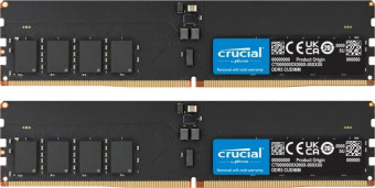 Crucial 128GB DDR5 6400MHz Kit(2x64GB) Black