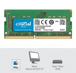 Crucial 16GB DDR4 2400MHz SODIMM