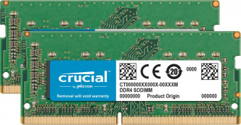 Crucial 32GB DDR4 2400HMz Kit (2x16GB) SODIMM for Mac