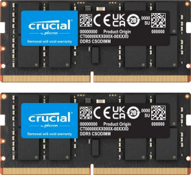 Crucial 32GB DDR5 6400MHz Kit(2x16GB) SODIMM