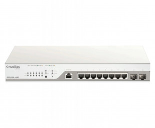 D-Link DBS-2000-10MP Nuclias 10-Port Layer2 PoE+ Giga Switch