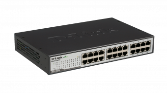 D-Link DGS-1024D 24 Port Gigabit Unmanaged Desktop/Rackmount Switch