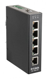 D-Link DIS-100E-5W Industrial Fast Ethernet Unmanaged Switch